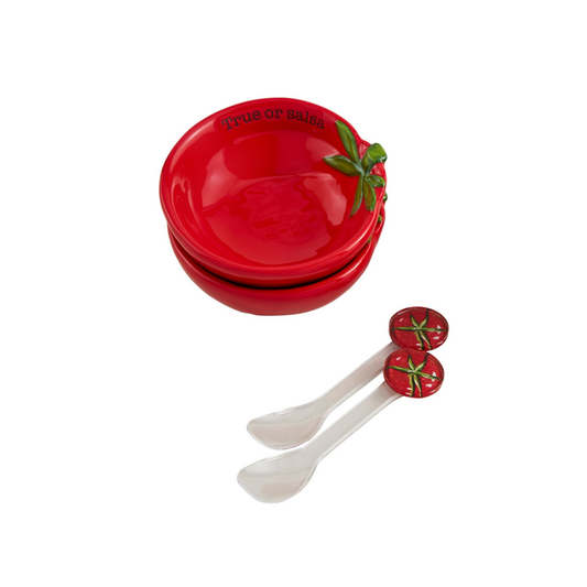 Tomato Fiesta Tidbit Plate Set 41230041T